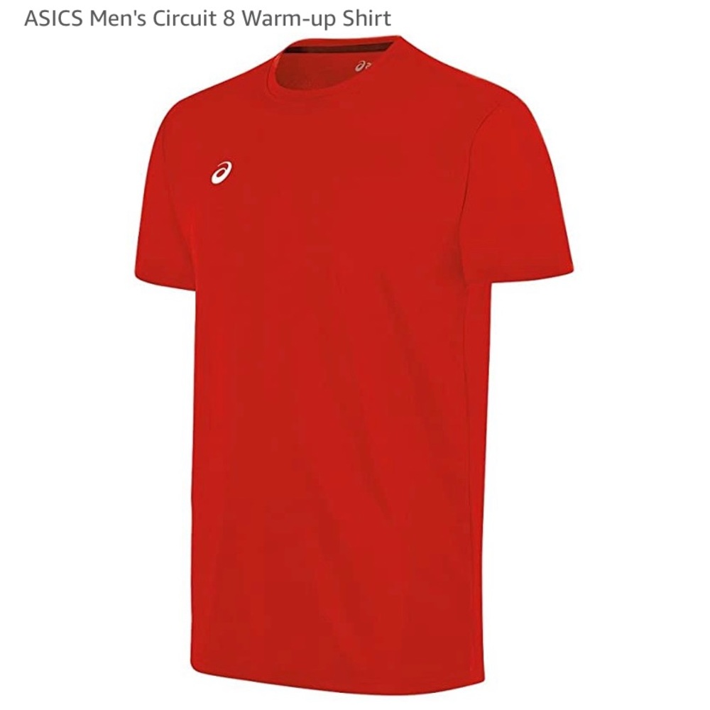 ASICS Men's Circuit 8 Warm-up Shirt